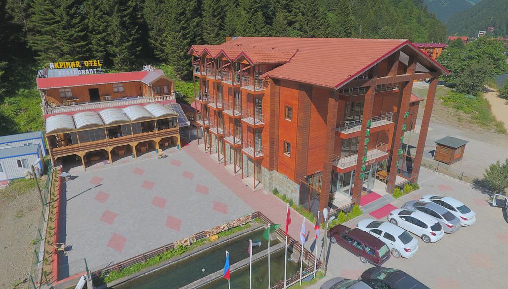 Akpinar Hotel Uzungol Bagian luar foto